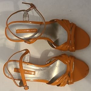 Womens Orange Bandolino sandals size 6.5
